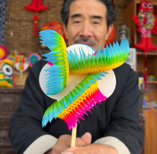 72-Shapes Magic Flip Flower, Traditional Chinese Folk Craft Toy